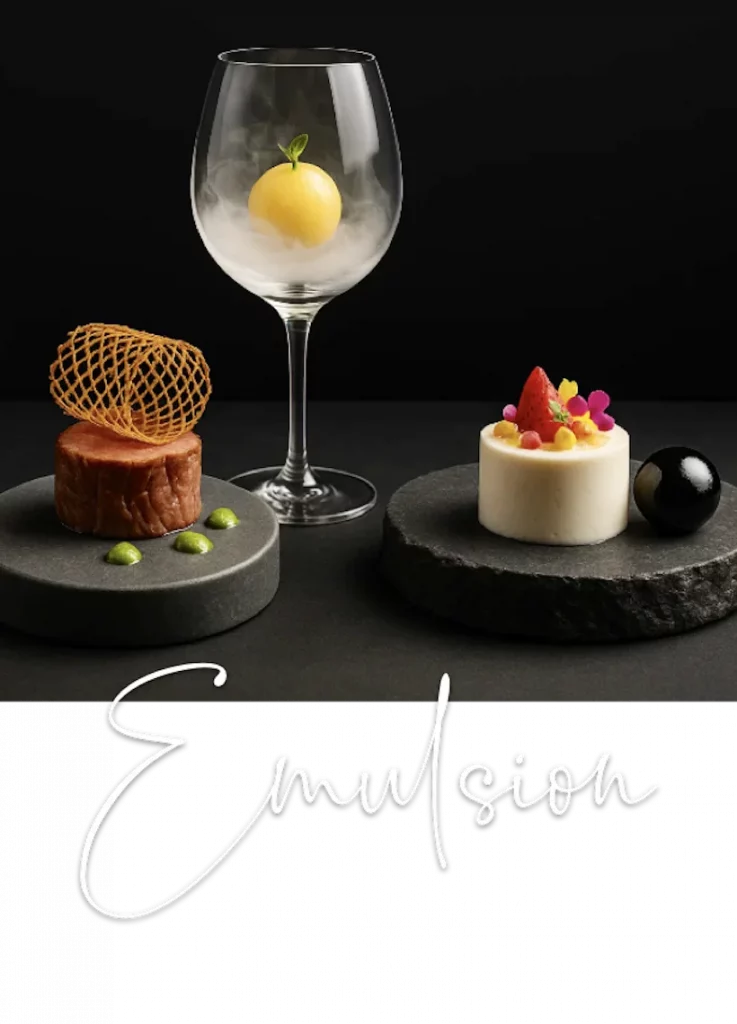 Concepts évènementiels "Emulsion" : animations culinaires