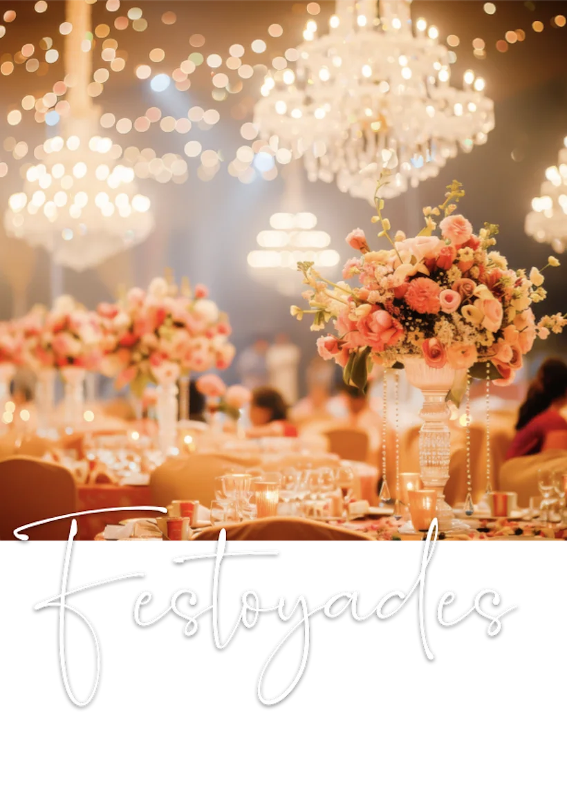 Concepts évènementiels "Festoyades" : fêtes et mariages