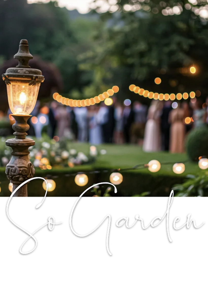 Concepts évènementiels "So Garden" : parcs et jardins